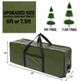thumbnail image 2 of Bolsa de almacenamiento para árbol de Navidad HOMEST para árbol de 1.8/2.3 m verde, 2 of 6