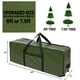 thumbnail image 2 of Bolsa de almacenamiento para árbol de Navidad HOMEST para árbol de 1.8/2.3 m verde, 2 of 6
