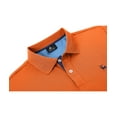 thumbnail image 5 of Geeksport Men's Sport Short Sleeve Moisture Wick Polo Shirt with UPF, 5 of 6