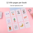 thumbnail image 2 of Mini Transparent 3ring Binder Covers  Mini Loose Leaf Notebook Binder Mini Transparent 3Ring Binder Covers With Grid Inner Page And Binder Pockets Mini Loose Leaf Notebook Binder, 2 of 8