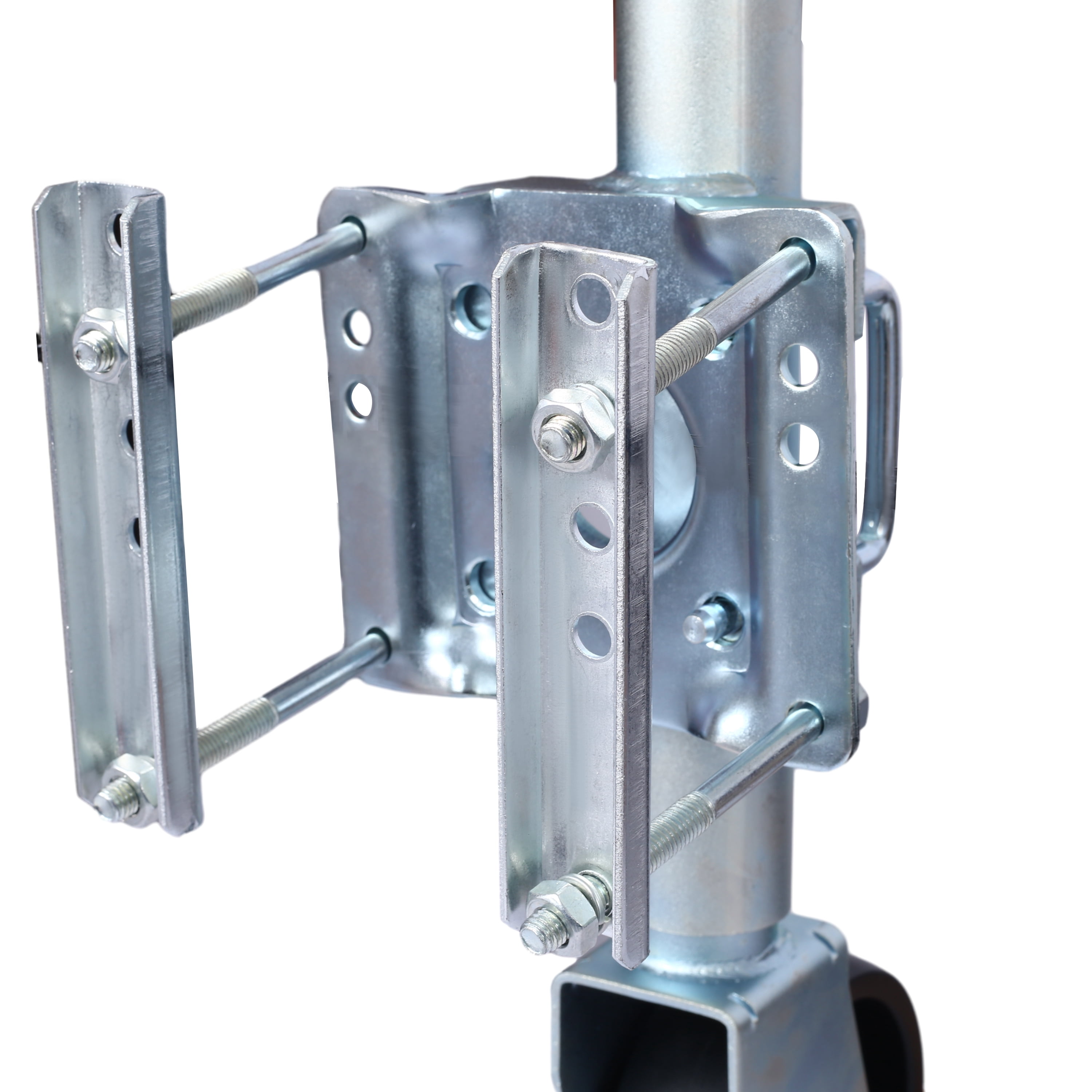 Trailer Jack 32.8 in, Bolt-on Tongue Jack 1000 lb Capacity with Wheel and Handle for Boat, RV, Utility Trailer