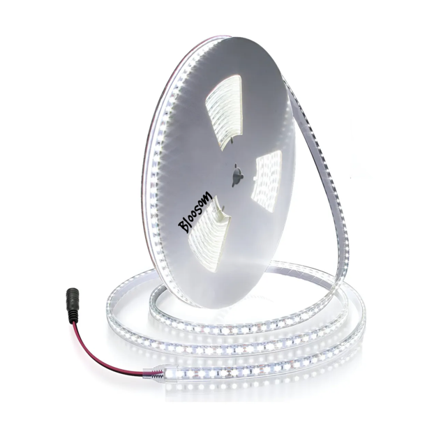 Tira De Luces Bloosom Led Blancas Regulador 10m 1200led Para Hogar Blanco