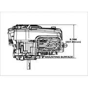 Briggs & Stratton Professional Series 10 GT 223cc Vertical Engine | 14D932-0110-F1