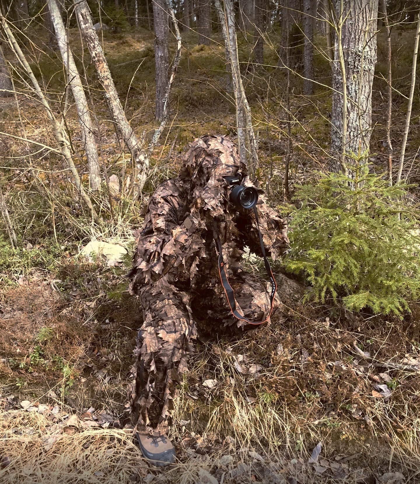 Titan 3D Leafy Suits Camouflage, Pants & Jacket, Realtree Timber, Large/Extra Large