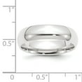 thumbnail image 2 of Platinum Solid Polished 6mm Half Round Comfort-Fit Lightweight Band Ring Size 9 -  Jewelry Gift for Mom, 2 of 2