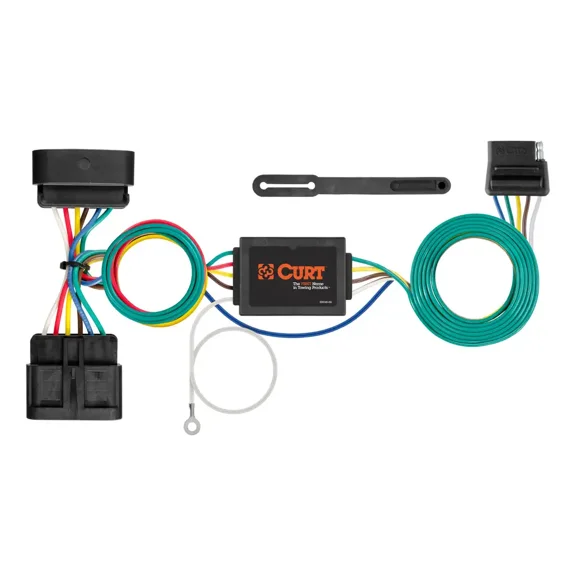 CURT 56510 Vehicle-Side Custom 5-Wire Trailer Wiring Harness, Select Chevrolet Colorado, GMC Canyon, Isuzu I-Series