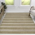 thumbnail image 3 of JONATHAN Y Sutton Easy Jute Modern Geometric Boho Stripe Natural/Beige 3 ft. x 5 ft. Indoor/Outdoor Area Rug, 3 of 7
