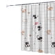 thumbnail image 2 of Cortina impermeable de 180x200cm para dormitorio gato travieso Ndcxsfigh Libre de BPA, 2 of 3