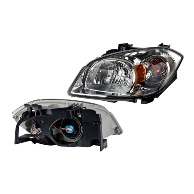 Faro Cobalt 2005 A 2009 Chevrolet Izq Fdo Obscuro DEPO .
