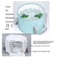 thumbnail image 5 of Bañera portátil plegable para remojar los pies, lavabo para baño de pies, cubo plegable multifuncional para lavar, cuenco para pedicura y acampada al aire libre, 5 of 5
