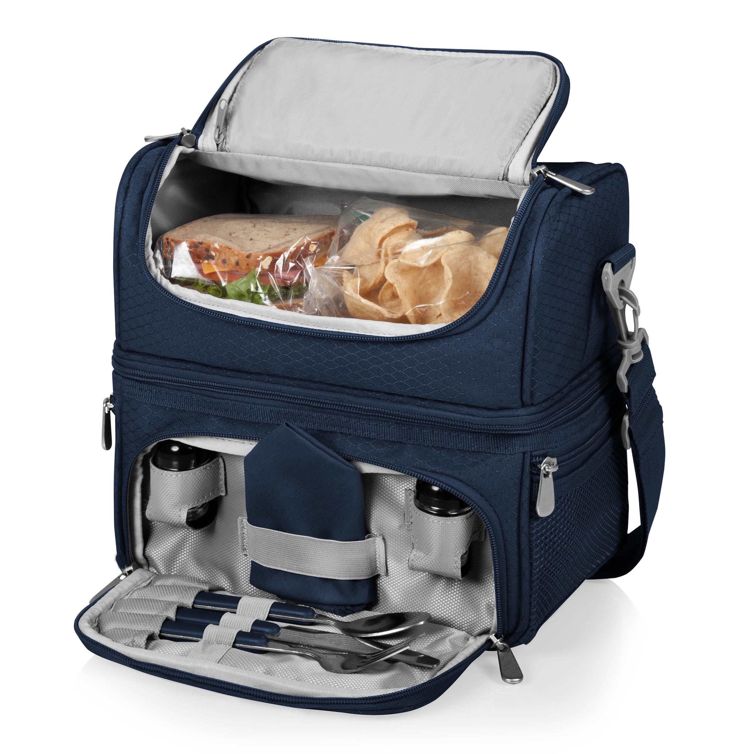 Pranzo Lunch Bag Cooler with Utensils - Stylish & Functional – PICNIC TIME  FAMILY OF BRANDS