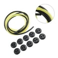 thumbnail image 1 of 12pcs 2 Holes Fuel Tank Grommet Rubber With Fuel Line Pipe For Brush Cutter, 1 of 10