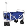 Sandusky Light-Duty Folding Wagon with Solid Steel Frame Blue, FBW3622