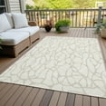thumbnail image 6 of Addison Rugs Chantille Indoor/Outdoor Transitional Geometric Ivory Washable Rectangle Rug, 10' x 14', 6 of 6