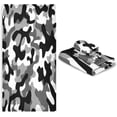 thumbnail image 7 of Towel Set of 3, Charcoal Black White Grey Camo 1 Bath Towel, 1 Towel, 1 Small Square Towel, Strong Soft and Compact Absorbent Yoga Gym Hotel Excellent Choice. Washcloth Gift, 7 of 7