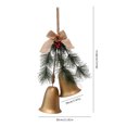 thumbnail image 3 of Decoraciones de Pared de Navidad Navidad Campana Colgante Cuerda Campana Campana de Metal Casa Pared Colgante Campana Campanas de Navidad para la Decoración, 3 of 6