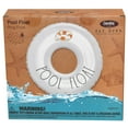 thumbnail image 4 of Rae Dunn: Pool Float - 48" Ring Float - CocoNut Float, Inflatable Jumbo Water Ring, Durable, Anti-Leak, Ages 8+, 4 of 7