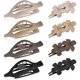 thumbnail image 1 of wonima11 8PCS French Flat Claw Hair Clips for Women Girls, Large Flat Claw Clips and Flower Hairclips for Thick Thin Curly Hair, Matte Non-Slip Strong Hold Hair Accessories, 1 of 1