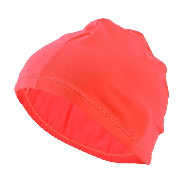 Gorra de natación elástica 1 Pc 5.51"x8.66" Escarlata de Bargains Únicos
