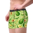 thumbnail image 3 of Bingfone Green Avocado Men's Underwear - Casual Stretch Boxer Briefs-XX-Large, 3 of 7