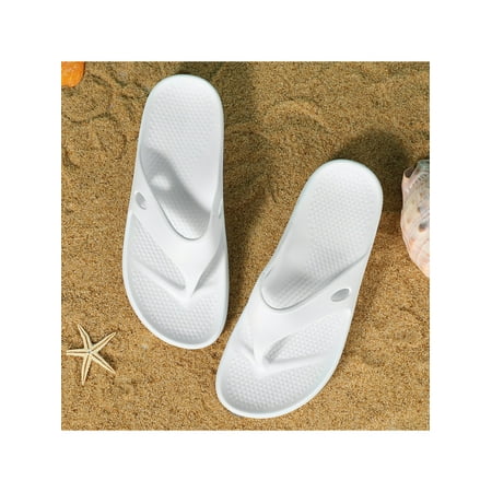 

GENILU Flip Flops for Women Comfortable Comfy Anti-slip Clogs Shower Casual Fashion Quick-drying Thongs Shoes
