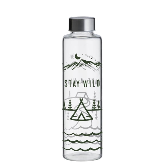 Typhoon PURE Collection | 20.3oz Glass Bottle - Stay Wild