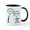 White/Black Inside, variant on CafePress - Be Rational Get Real Imaginary Math Pi Mugs - 11 oz Ceramic Mug - Novelty Coffee Tea Cup