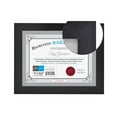 thumbnail image 2 of Hauz FRM0219 - 8.5x11 Document Or Picture Frame Black, 2 of 2