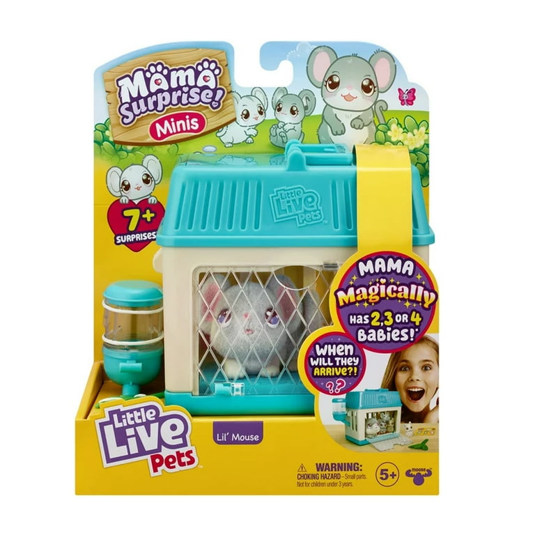 Little Live Pets Lil' Mouse with 7+ Surprises