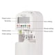 thumbnail image 3 of Wall-Mounted Programmable Air Freshener Automatic Fragrance Spray Dispenser 415ml with LCD Display Screen for Home Hotel Office, 3 of 5