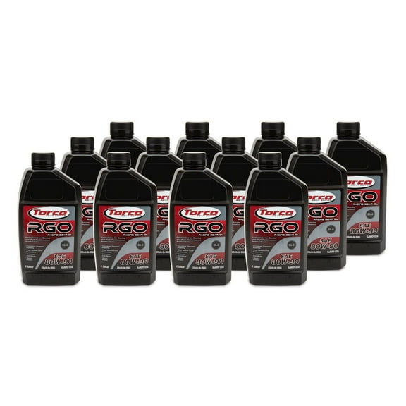 Torco RGO 80w90 Racing Gear Oil Case/12-1 Liter