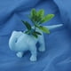 thumbnail image 5 of M Buder Maceta de Dinosaurio de Plástico, Macetero de Animales para Plantas Suculentas y Decoración de Jardín Hogar (Azul Claro) - 22 cm / 8.66 in, 5 of 8