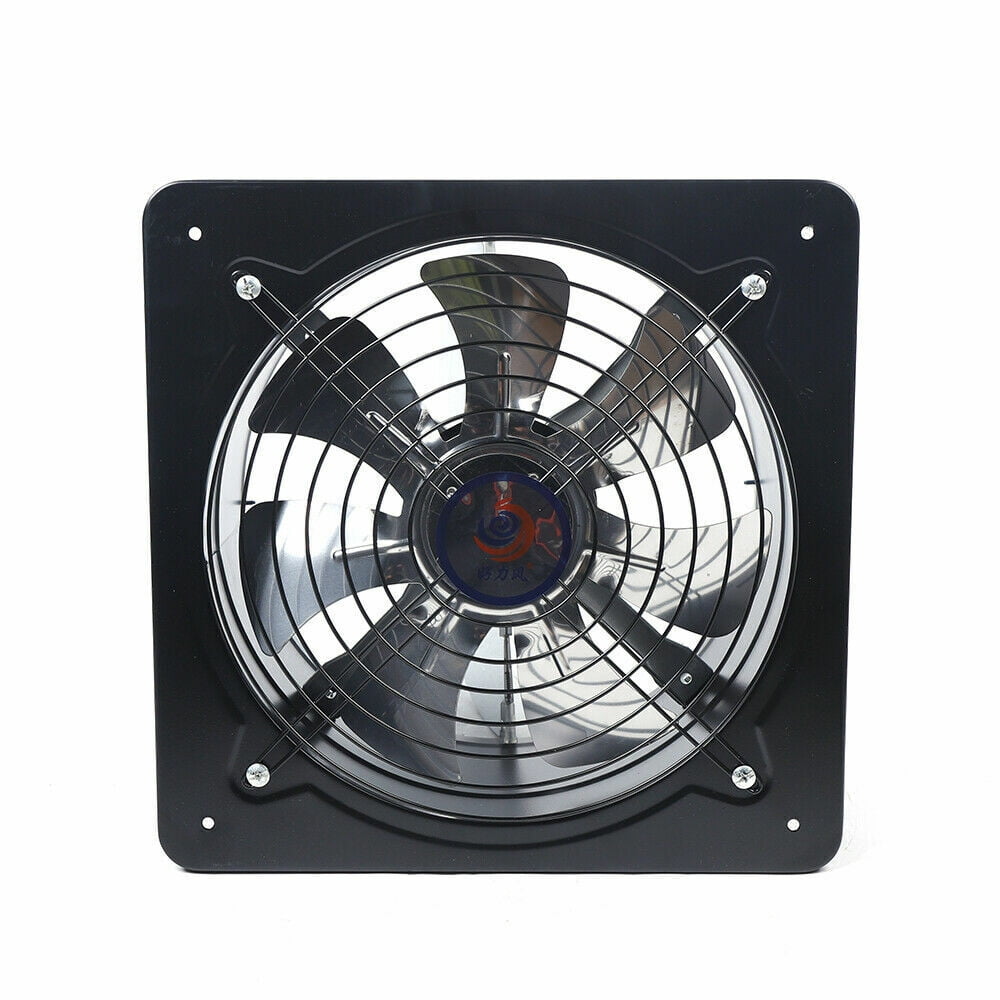 Mkyiongou 12" Industrial Ventilation Extractor Air Blower Exhaust Wall-Mount Kitchen Fan