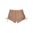 thumbnail image 2 of Wancir Women's Drawstring Side Mesh Sheer Beach Summer Cover Up Shorts Bikini Bottoms, 2 of 6