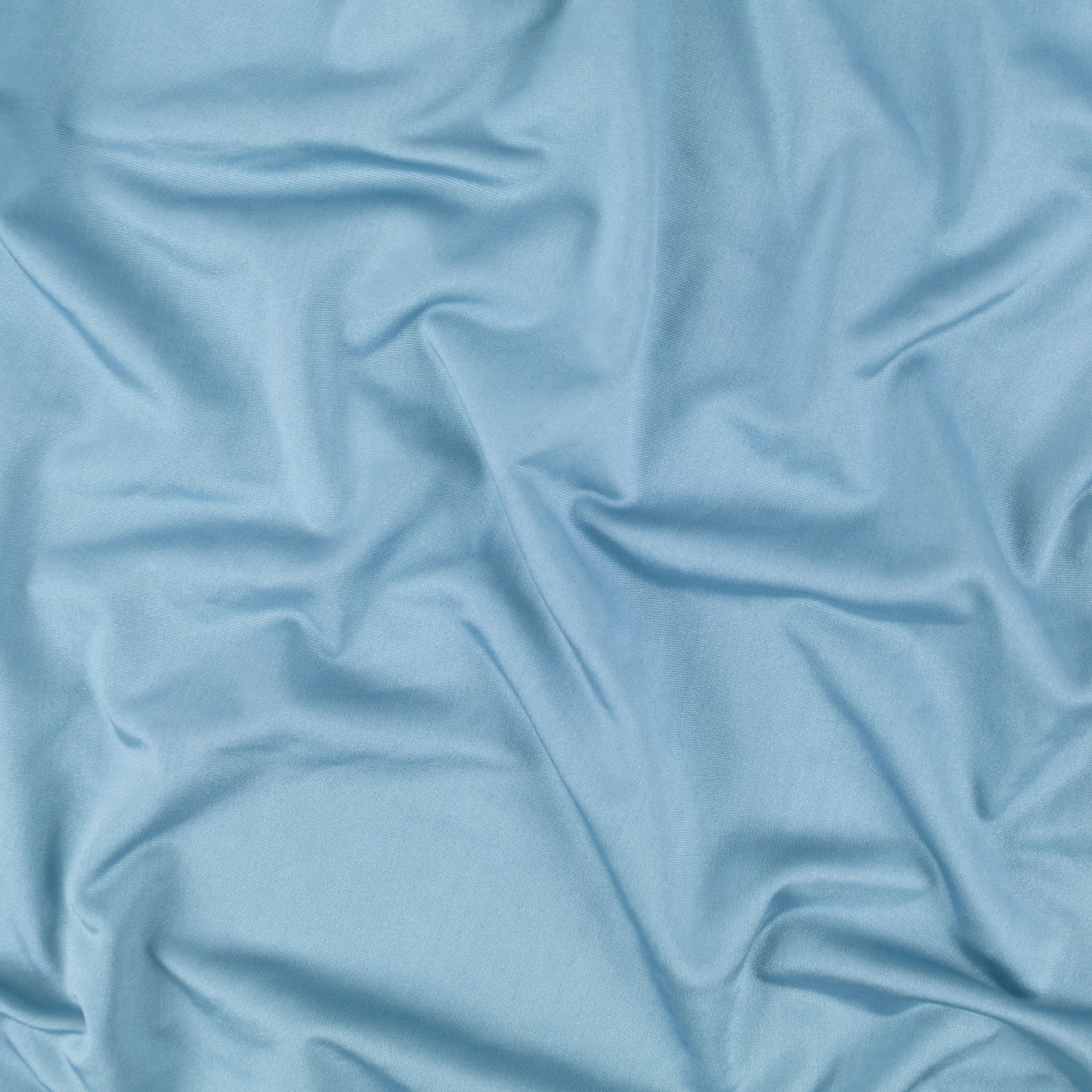 Romex Textiles Polyester Spandex Yoga Knit Fabric - Blue Baby