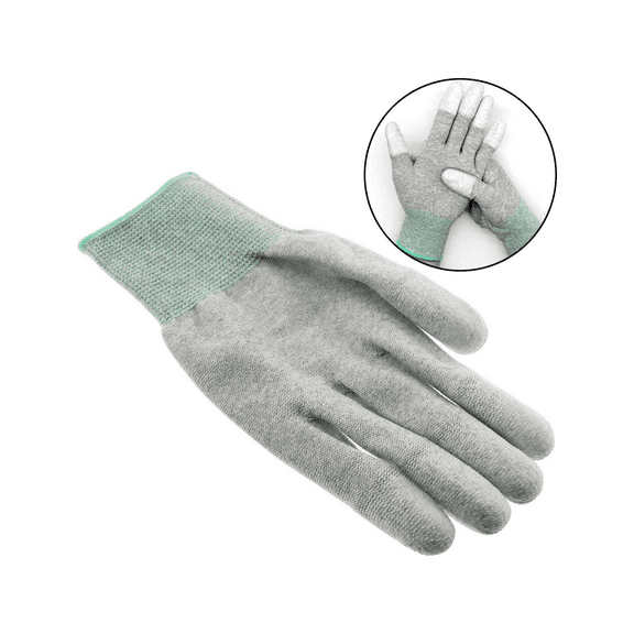 Replacement Anti-Static Carbon Fiber Gloves (Small)