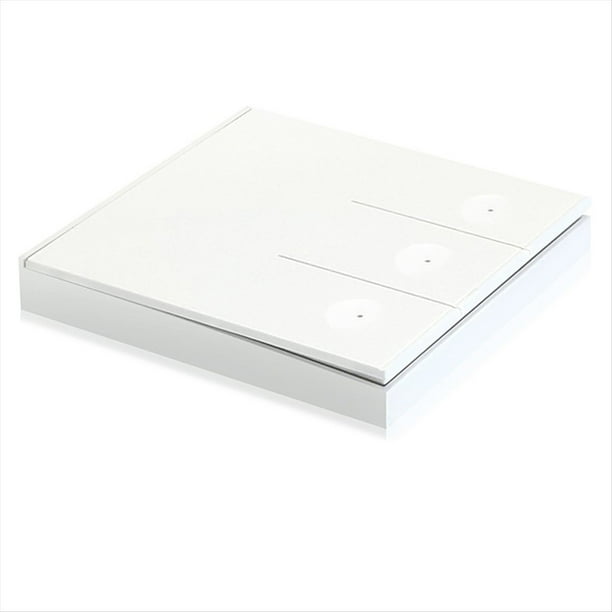 Interruptor Remoto Inalámbrico de 433 MHz, Control de Alcance, Emparejamiento , Plug & Play para Automatización y Seguridad del Hogar, 3 Interruptores.