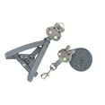 thumbnail image 1 of QualitChoice Leashes Tow Adjustable Animal Rope Leads Traction Interesting Chest Strap Set Corgi Teddy Cable Long-Lasting Pet Gray S, 1 of 6