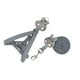 thumbnail image 2 of Correa de Pecho Greeniant para Perro Reutilizable Gris S, 2 of 6