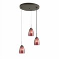 thumbnail image 2 of Woodbridge Lighting 13224MEB-M20RDD Venezia 3-Light Multi-Light Pendant, Metallic Bronze, 2 of 3