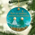 thumbnail image 6 of VOTRUDI Sea Glass Decor - Meaningful Friendship Gift for Women, Inspirational Handmade Keepsake, Eco-Friendly Home Accent, Unique Handcrafted Decoration, 6 of 6