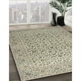 thumbnail image 3 of Ahgly Company Machine Washable Indoor Rectangle Traditional Khaki Gold Area Rugs, 6' x 9', 3 of 7