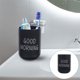 thumbnail image 5 of Vaso de baño irrompible, portacepillos de plástico, vaso para baño, portabrochas de maquillaje, vasos reutilizables, color negro, 5 of 6