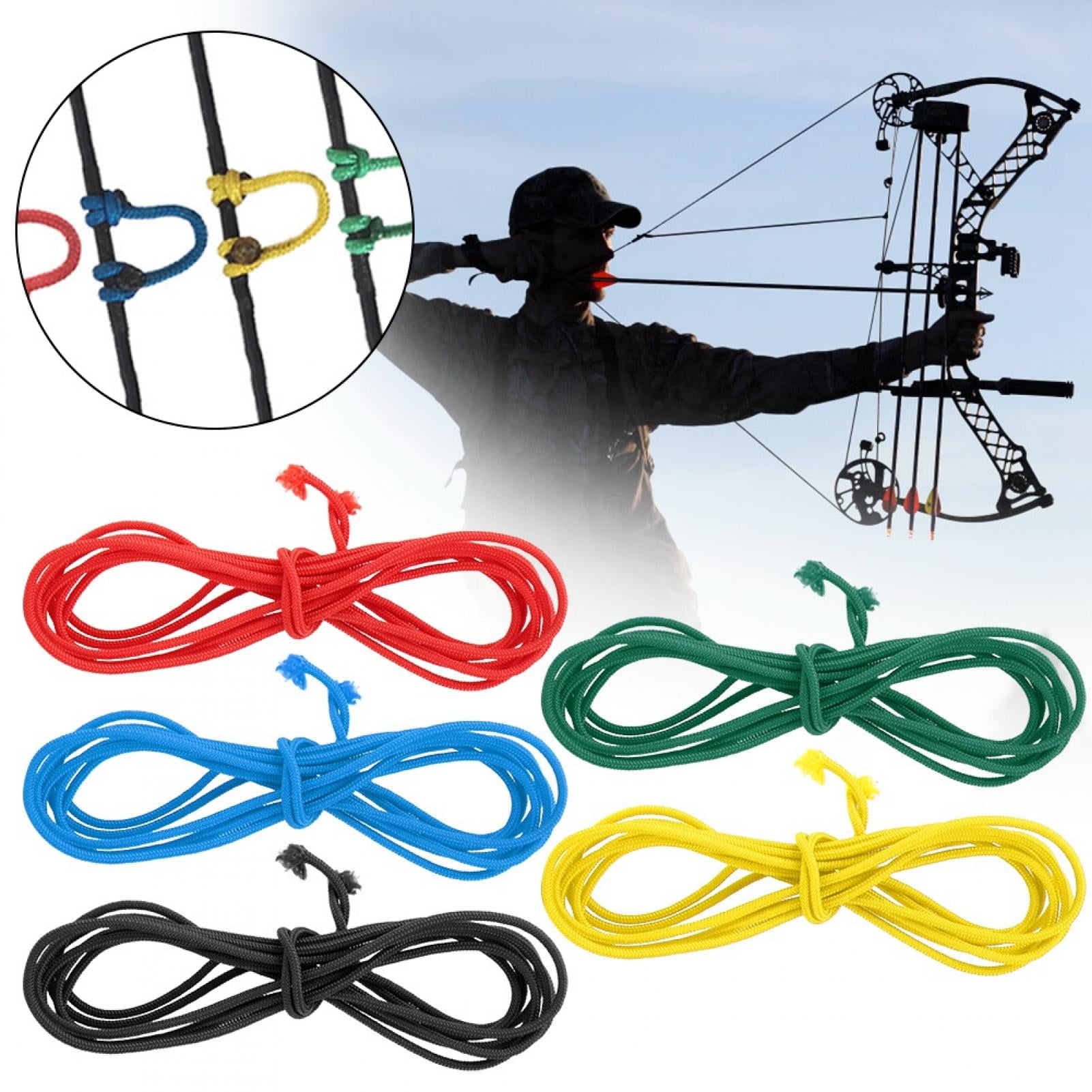 ESTINK Sturdy Compound Bow D Loop Cord, Compound Bow D Loop Rope, For