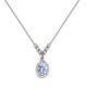 thumbnail image 3 of Gargantilla de Circonia Amatista 45cm Plata .925 Horoz WP912, 3 of 5
