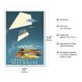 thumbnail image 2 of Autumn in Germany (L'Automne en Allemagne) - Europe - Vintage Travel Poster by Eckart c.1958 - Master Art Print 10in x 14in, 2 of 4