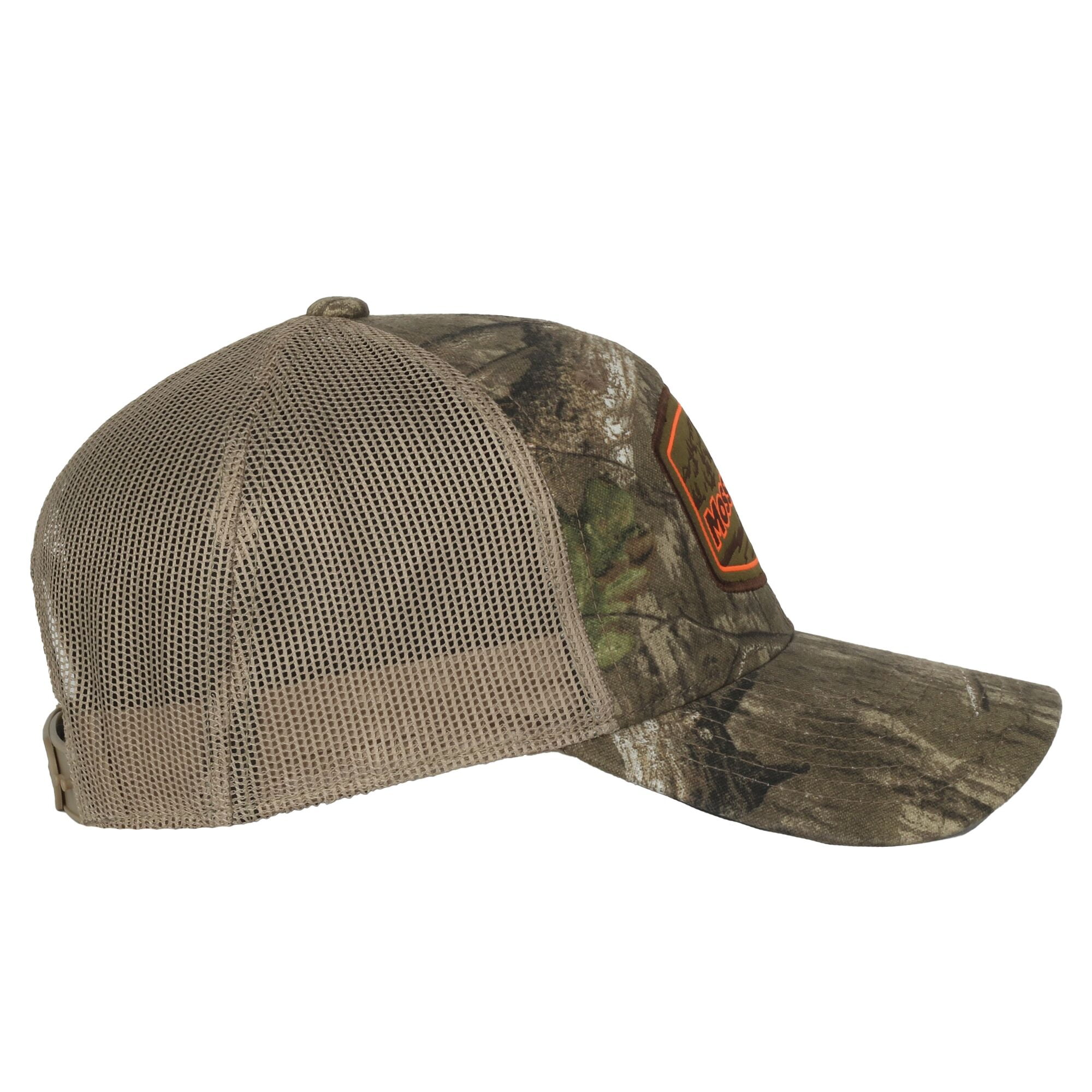 Men's Mossy Oak® Structured Camo Hunting Hat, Low Profile, Adjustable Snap Closure, One Size Fits Most.