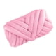 thumbnail image 5 of Hilo grueso de poliéster de tela, hilo de peso jumbo, hilo de punto suave de 250 g, hilo voluminoso Rosa, 5 of 9