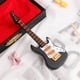 thumbnail image 2 of EeaseMX Mini guitarra eléctrica, modelo para fiesta de cumpleaños, adorno de guitarra en miniatura (negro, 10 cm, con caja y soporte de plástico negro), 2 of 7