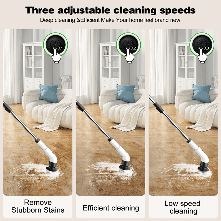 Kidsjoy Electric Spin Scrubber, Cordless 500RPM Power Brush photo 5